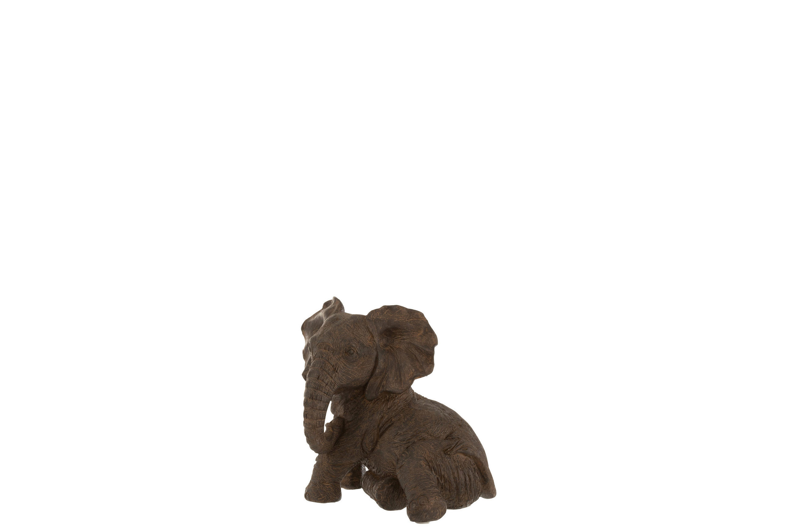 DEKOTIER - Dunkelbraun, Basics, Kunststoff/Stein (19,5/14,5/17,5cm) - Ambia Home
