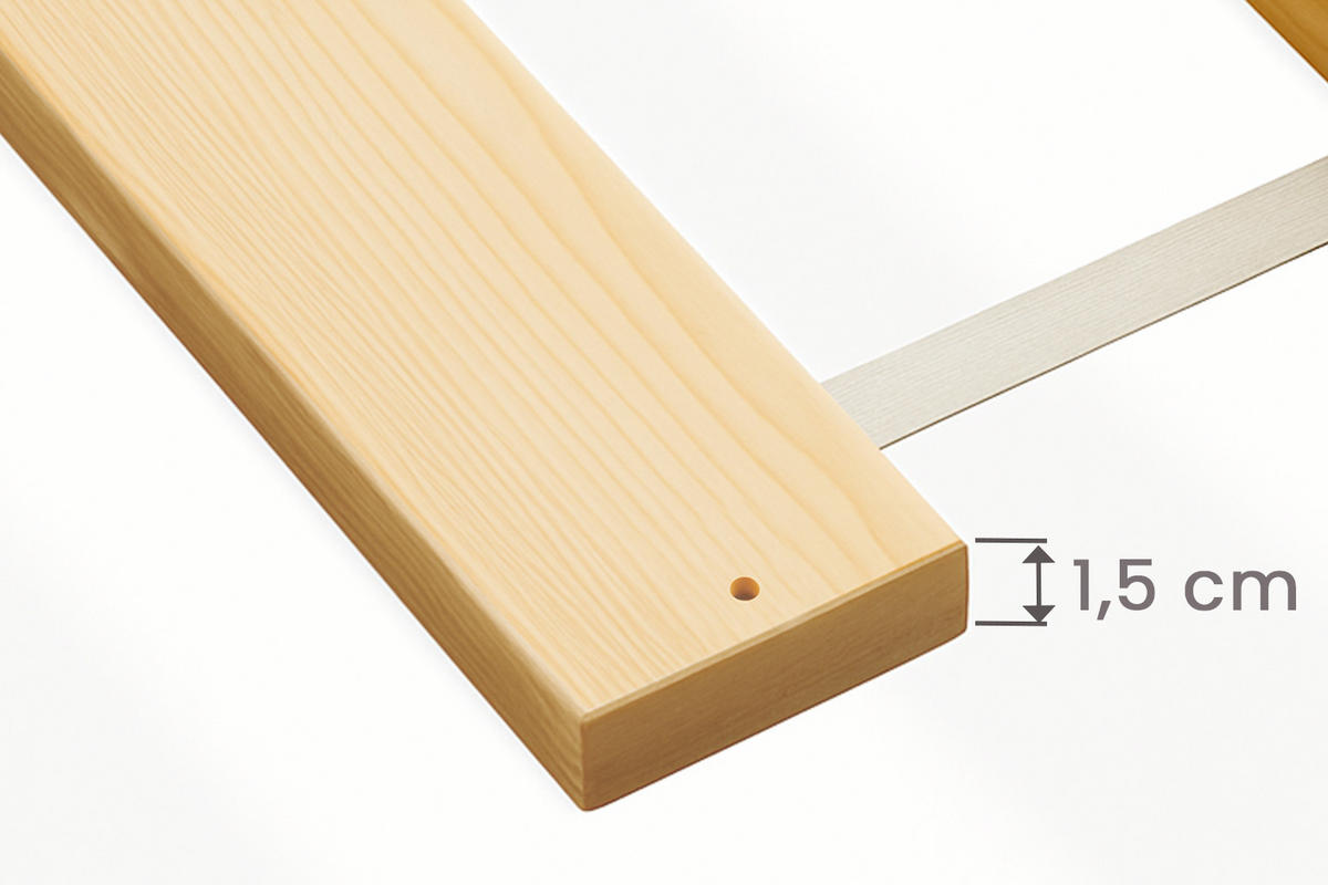 ROLLROST 140/200 cm Fichte  - Naturfarben, Basics, Holz (140/200cm) - MID.YOU