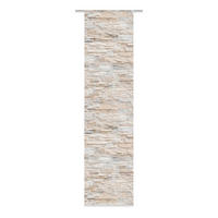 FLÄCHENVORHANG   blickdicht  60/245 cm   - Naturfarben, Design, Textil (60/245cm)