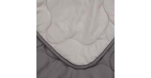 SOMMERDECKE 140/200 cm Sedona - Weiß/Grau, KONVENTIONELL, Textil (140/200cm) - Sleeptex