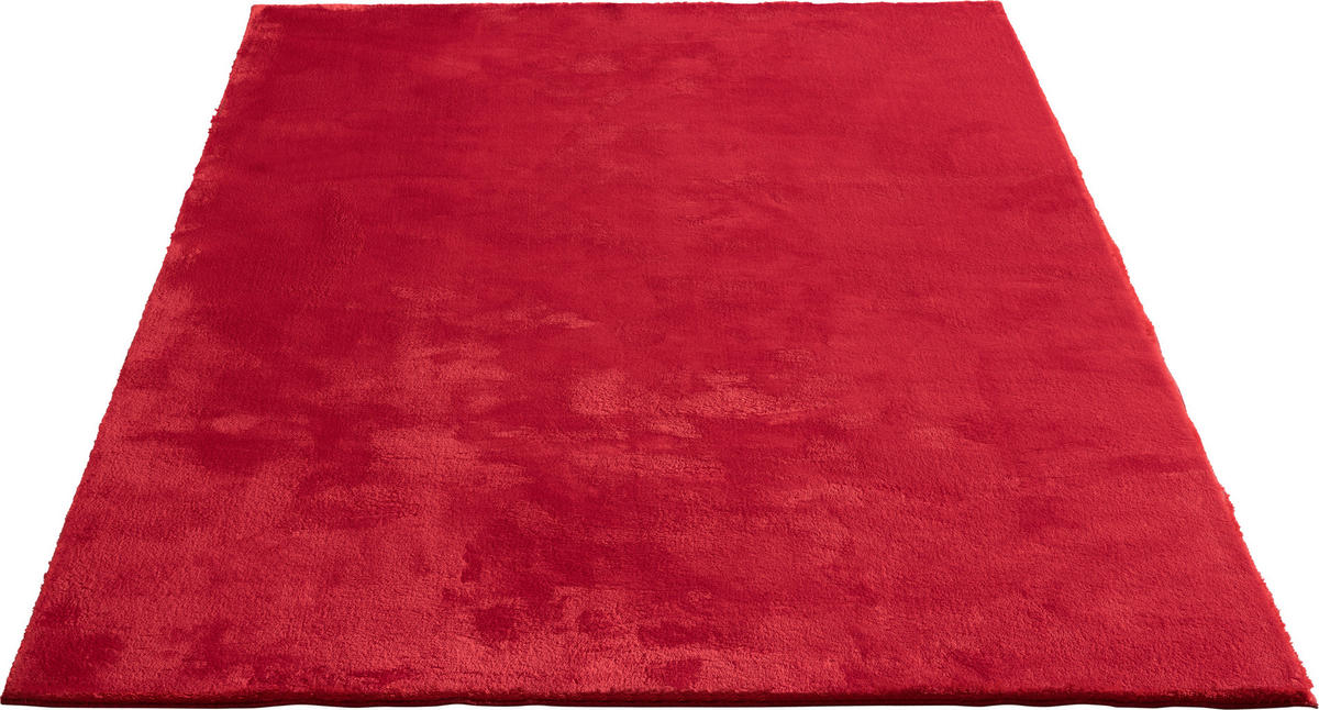 FELLTEPPICH 80/150 cm Loft Rot  - Rot, KONVENTIONELL, Textil (80/150cm)