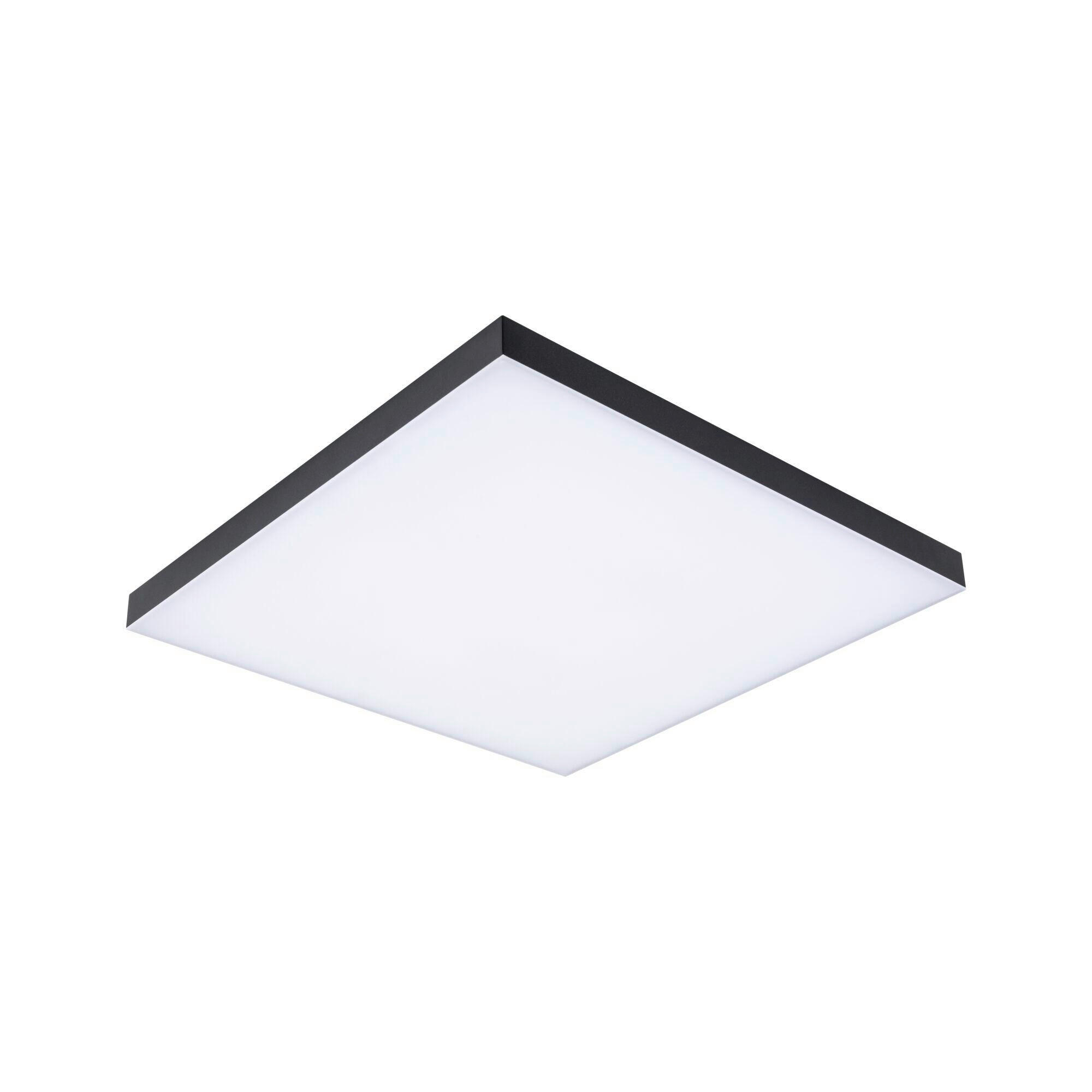 LED-PANEEL 45/45/6,4 cm  - Schwarz, Basics, Metall (45/45/6,4cm) - Paulmann