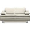 SCHLAFSOFA Bruno in Naturfarben  - Chromfarben/Naturfarben, Design, Textil/Metall (194/96/86cm) - Novel
