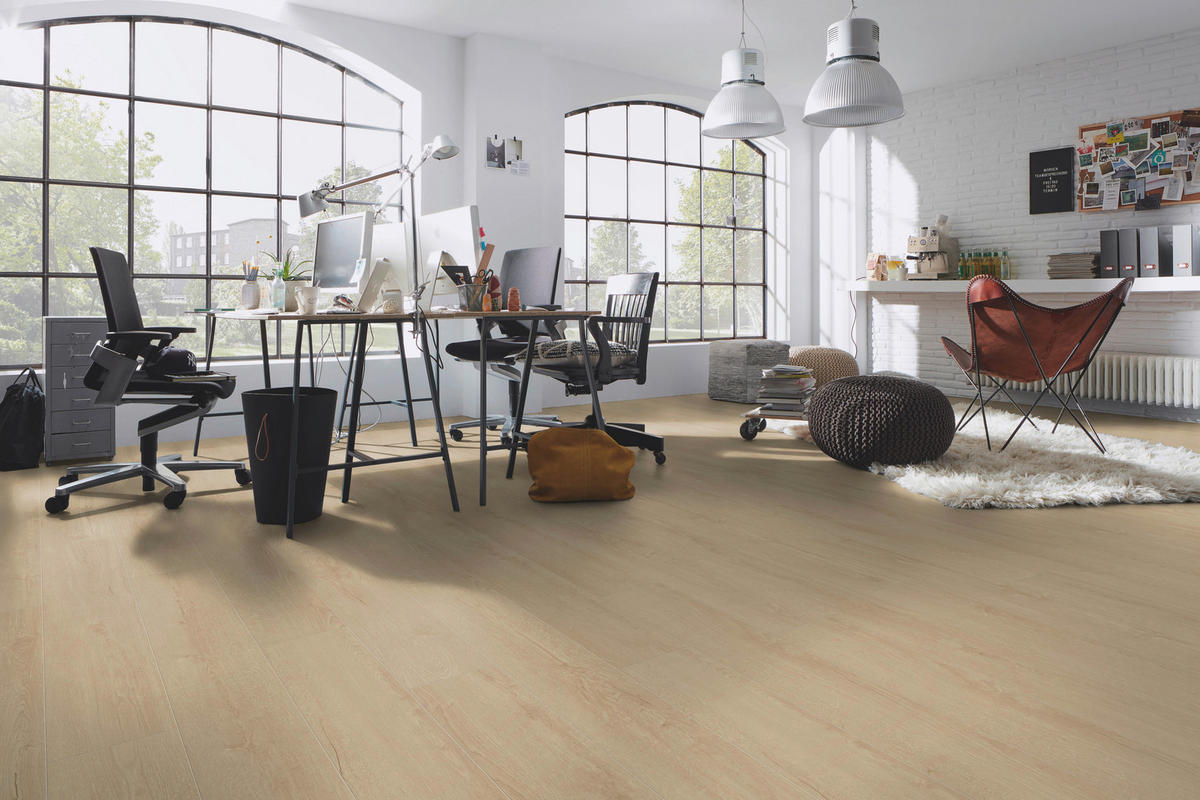 LAMINATBODEN Exquisit  - Eichefarben, KONVENTIONELL, Holz (138.0/19.3/0.8cm)