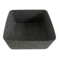 AUFBEWAHRUNGSBOX     - Grau, Basics, Textil (18/8/18cm)
