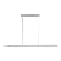 LED-HÄNGELEUCHTE 179/5,8/180 cm    - Alufarben, Design, Metall (179/5,8/180cm) - Paul Neuhaus