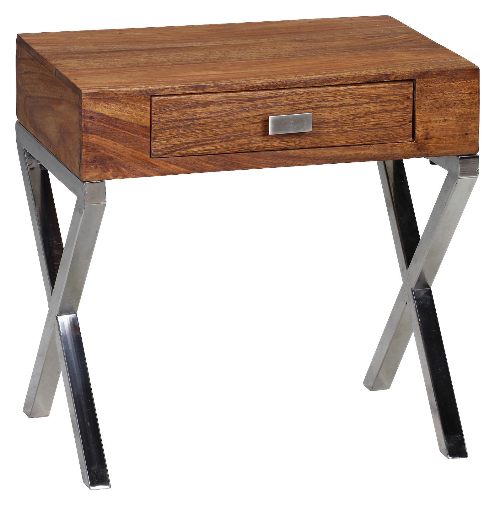 MID.YOU NOČNÝ STOLÍK, indický palisander, farba indického palisandra, 45/45/50 cm