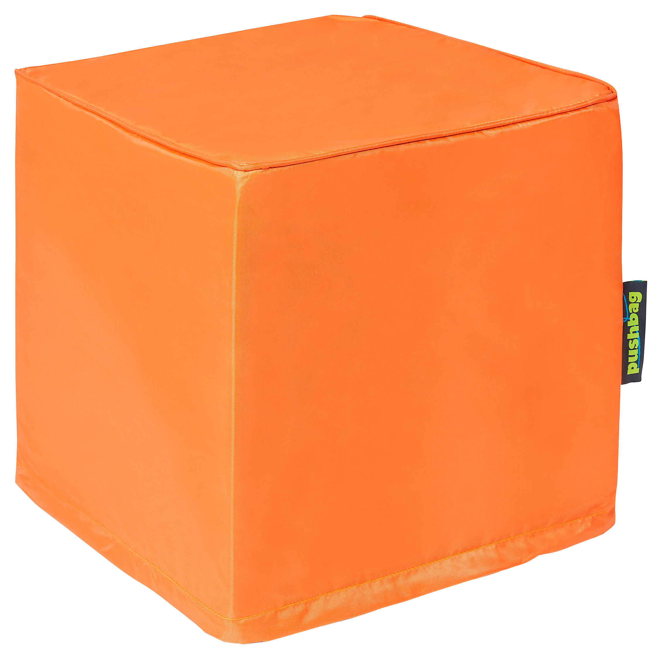 SITZSACK Uni - Orange, Basics, Kunststoff (40/40/40cm) - MID.YOU