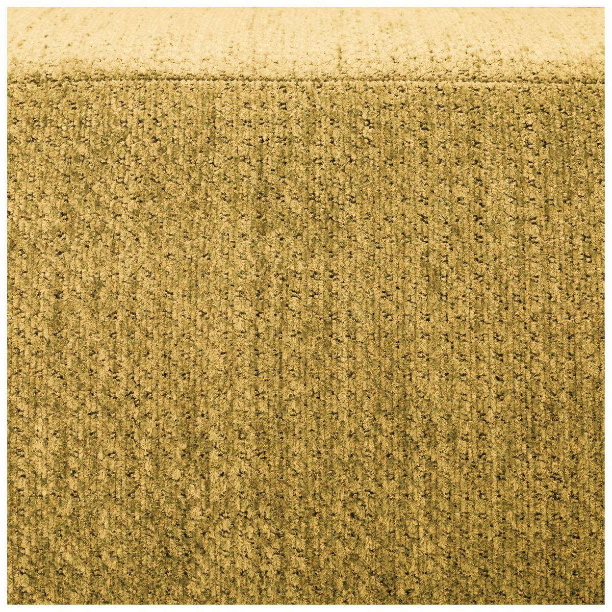 SCHLAFSOFA  mit Stoffauswahl, Liegefunktion, Schlafen auf Sitzhöhe, Rücken echt Chenille Senfgelb  - Senfgelb/Schwarz, KONVENTIONELL, Kunststoff/Textil (238/74/107cm) - Carryhome