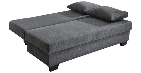 SCHLAFSOFA in Flachgewebe Dunkelgrau  - Dunkelgrau, KONVENTIONELL, Holz/Textil (200/88/102cm) - Xora