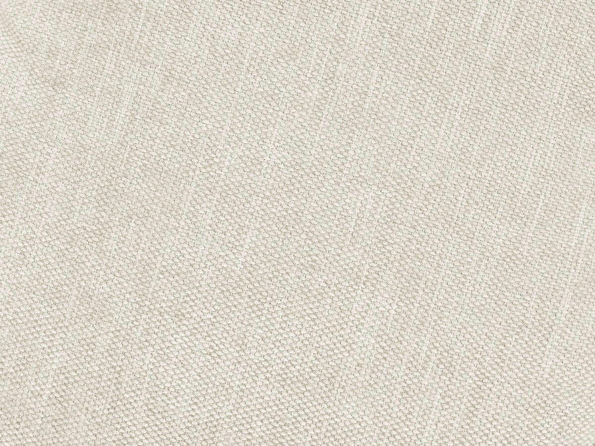 HOCKER FUJI  Leinenoptik Beige  - Beige/Schwarz, MODERN, Kunststoff/Textil (112/44/80cm)