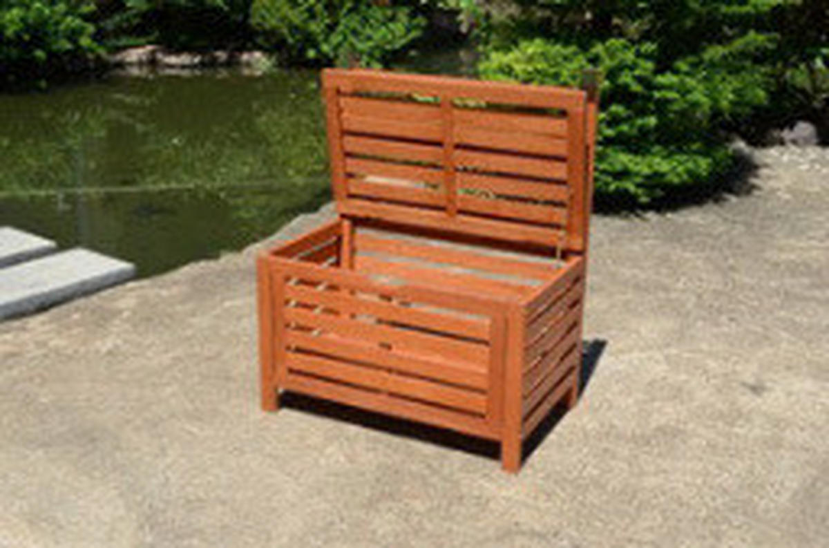 SICHTSCHUTZ - Eukalyptusholzfarben, Basics, Holz (76/180/45cm) - Gardenson