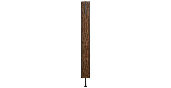 WANDGARDEROBE - Eichefarben/Anthrazit, Natur, Holz/Metall (20/191/28cm) - Valnatura