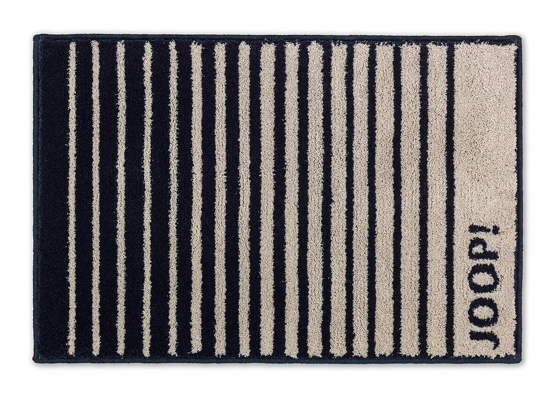 BADTEPPICH Edelstahlfarben, Ecru 60/90 cm  - Ecru/Edelstahlfarben, Design, Textil (60/90cm) - Joop!