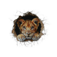 WANDTATTOO  25/35/0,10 cm    - Multicolor, Basics, Kunststoff (25/35/0,10cm)