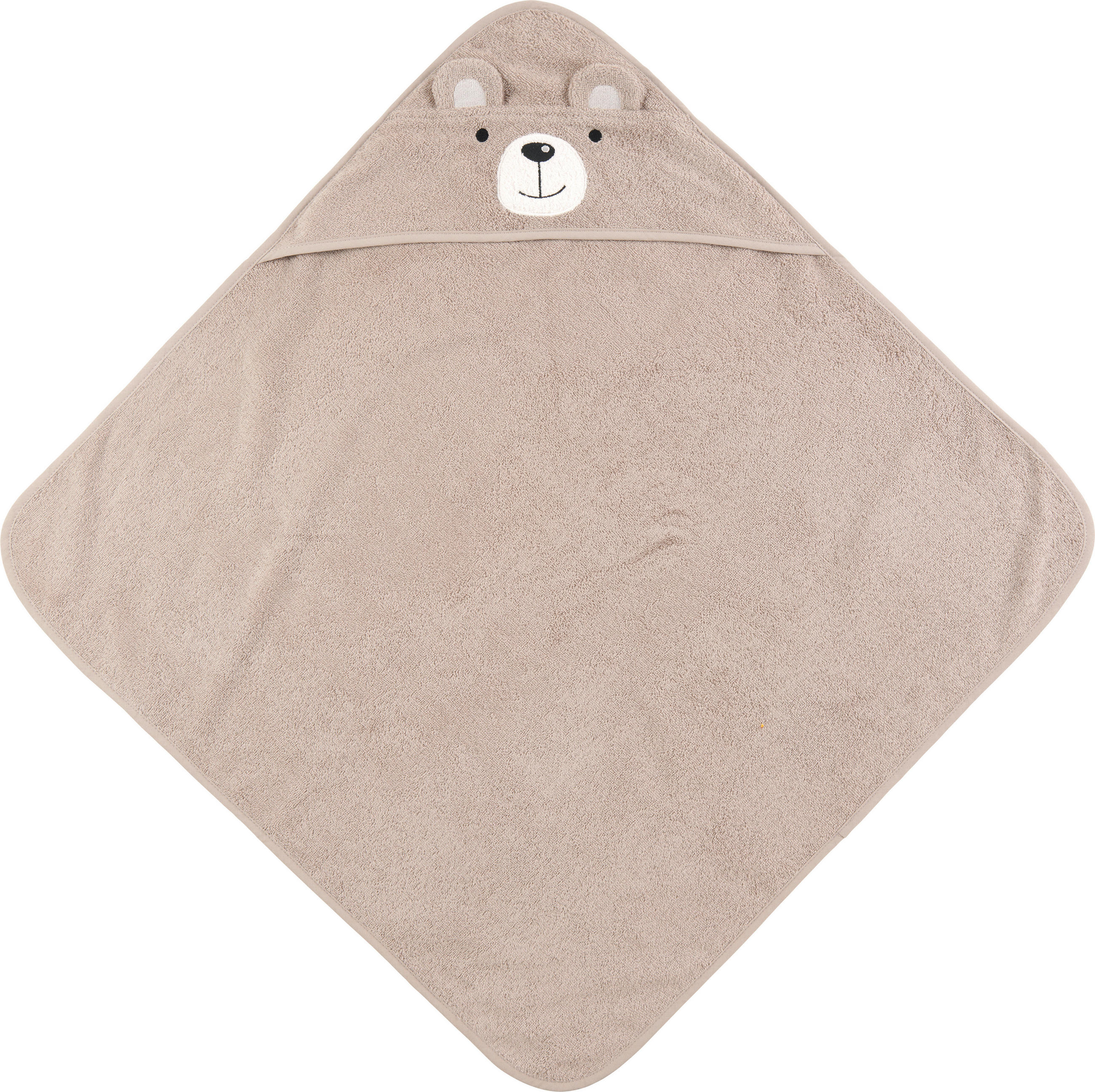 Avelia Kapuzenbadetuch Beige 75x75 cm