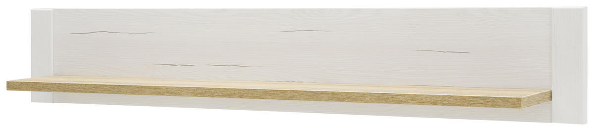 WANDBOARD in 150/25/22 cm Eichefarben, Pinienfarben  - Eichefarben/Pinienfarben, Lifestyle, Holzwerkstoff (150/25/22cm) - Livetastic