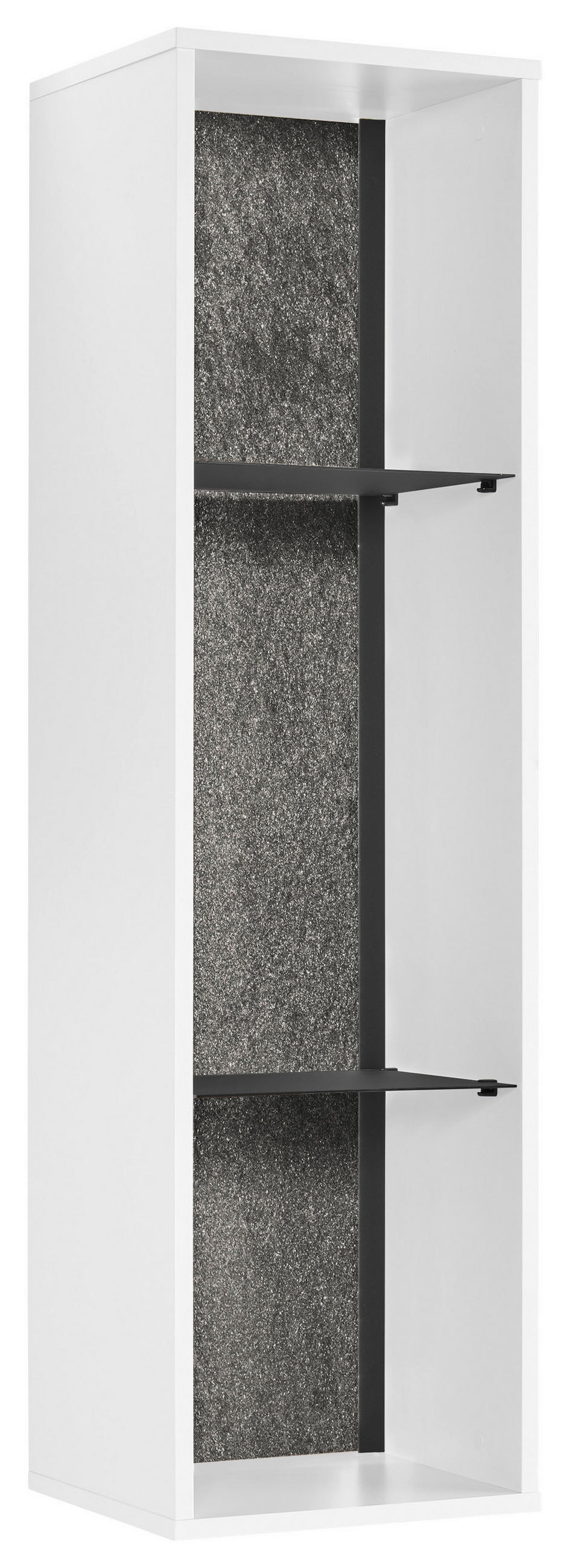 HÄNGEELEMENT Weiß  - Weiß, Design, Holzwerkstoff/Stein (33,7/121,2/30cm) - SetOne by Musterring