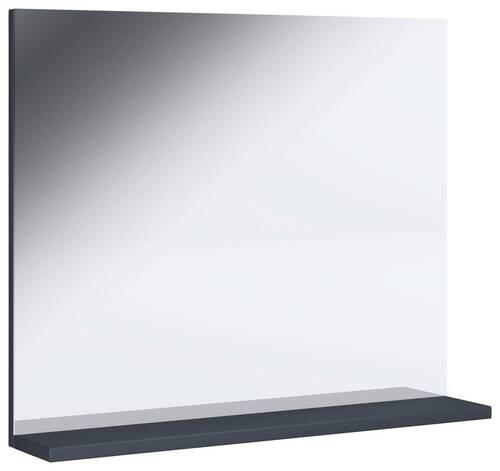 VÄGGSPEGEL 50/60/2 cm - vit/antracit, Modern, trämaterial (50/60/2cm) - MID.YOU