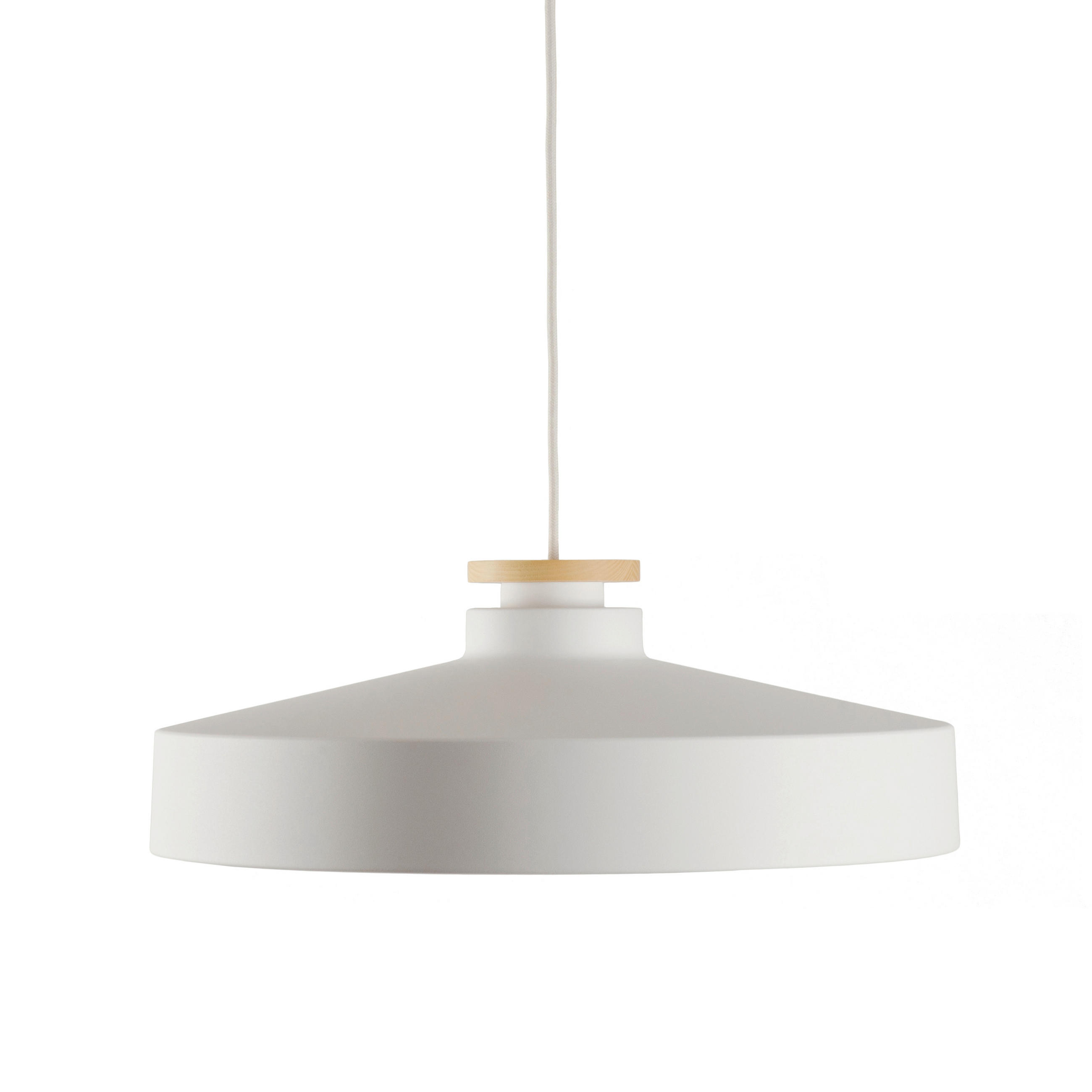 HÄNGELEUCHTE Street 55/19 cm   - Weiß, Basics, Holz/Metall (55/19cm) - Belid