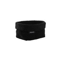 AUFBEWAHRUNGSKÖRBCHEN  - Schwarz, KONVENTIONELL, Textil (15/9/10cm) - Blomus
