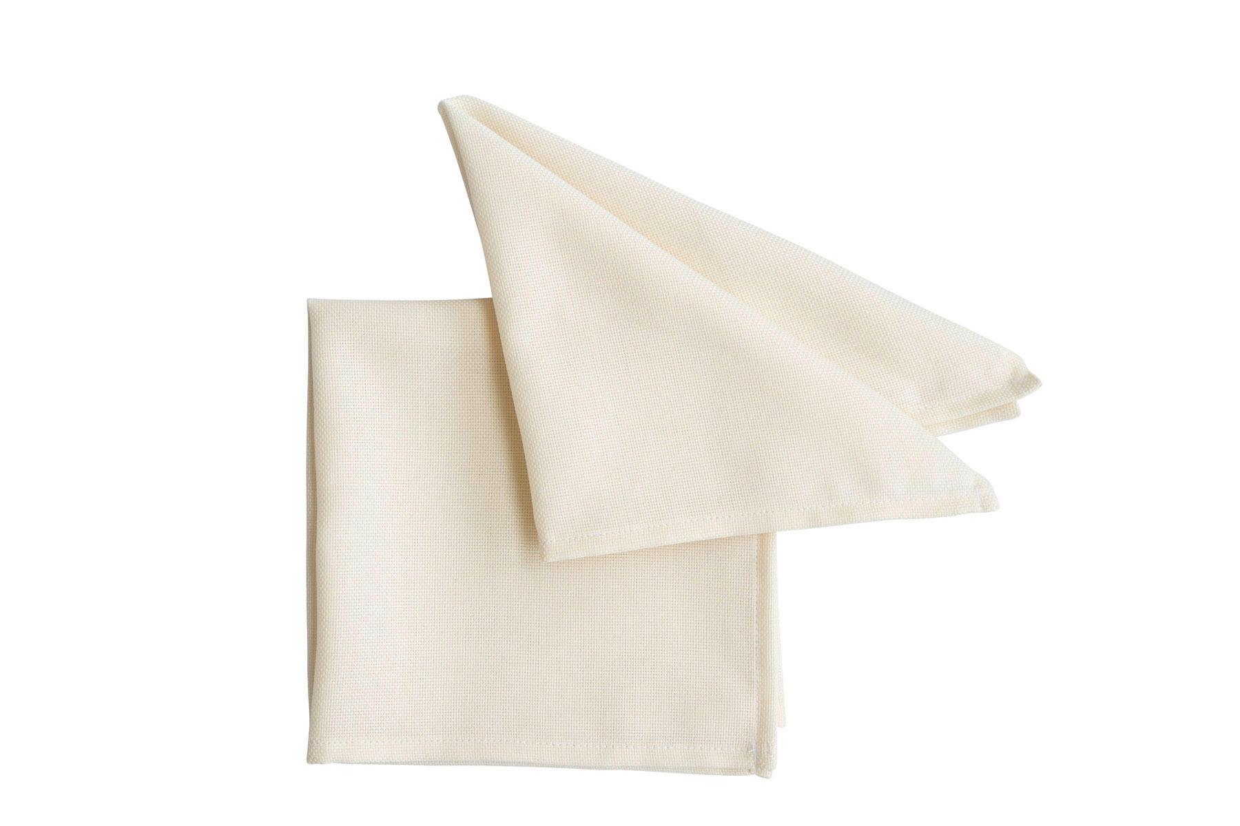 STOFFSERVIETTE  40/40 cm   - Weiss, Basics, Textil (40/40cm) - Pichler