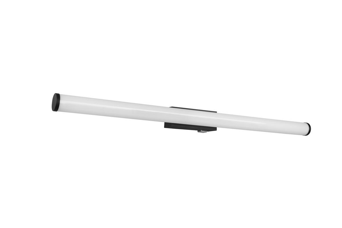 BADEZIMMER-WANDLEUCHTE Mattimo 80/5,5 cm   - Schwarz/Weiß, Basics, Kunststoff/Metall (80/5,5cm) - Trio Leuchten