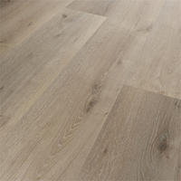 DESIGNBODEN Structure  per  m² - Eichefarben/Cappuccino, Basics, Kunststoff (122/22.8/0.38cm)