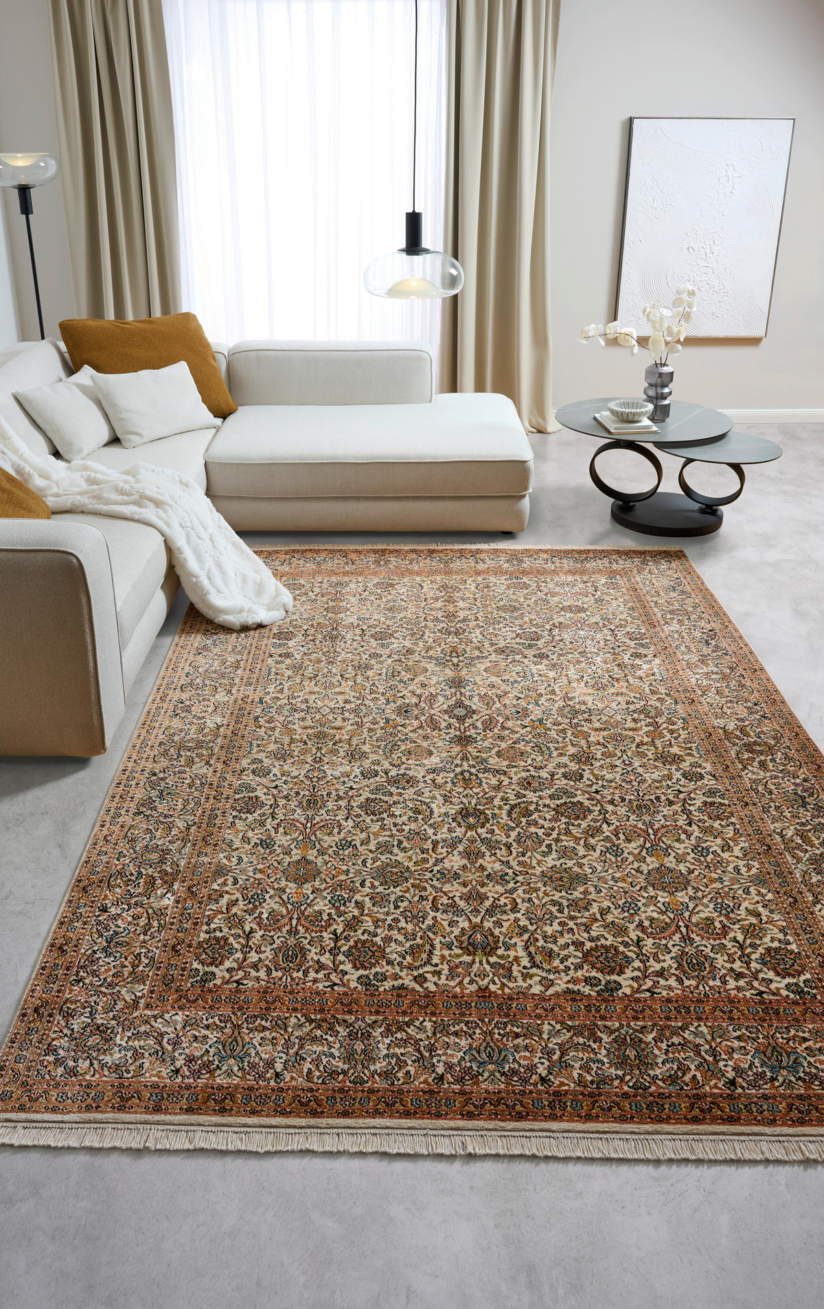 ORIENTTEPPICH  Wohnzimmer 200/295 cm Multicolor rechteckig  - Multicolor, LIFESTYLE, Textil (200/295cm) - Cazaris