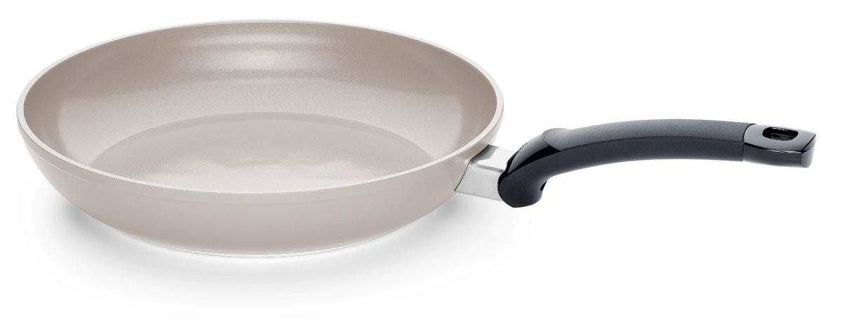 PFANNENSET Ceratal Classic + Pure Aluminium, Edelstahl 2-teilig  - Edelstahlfarben/Beige, Basics, Metall - Fissler