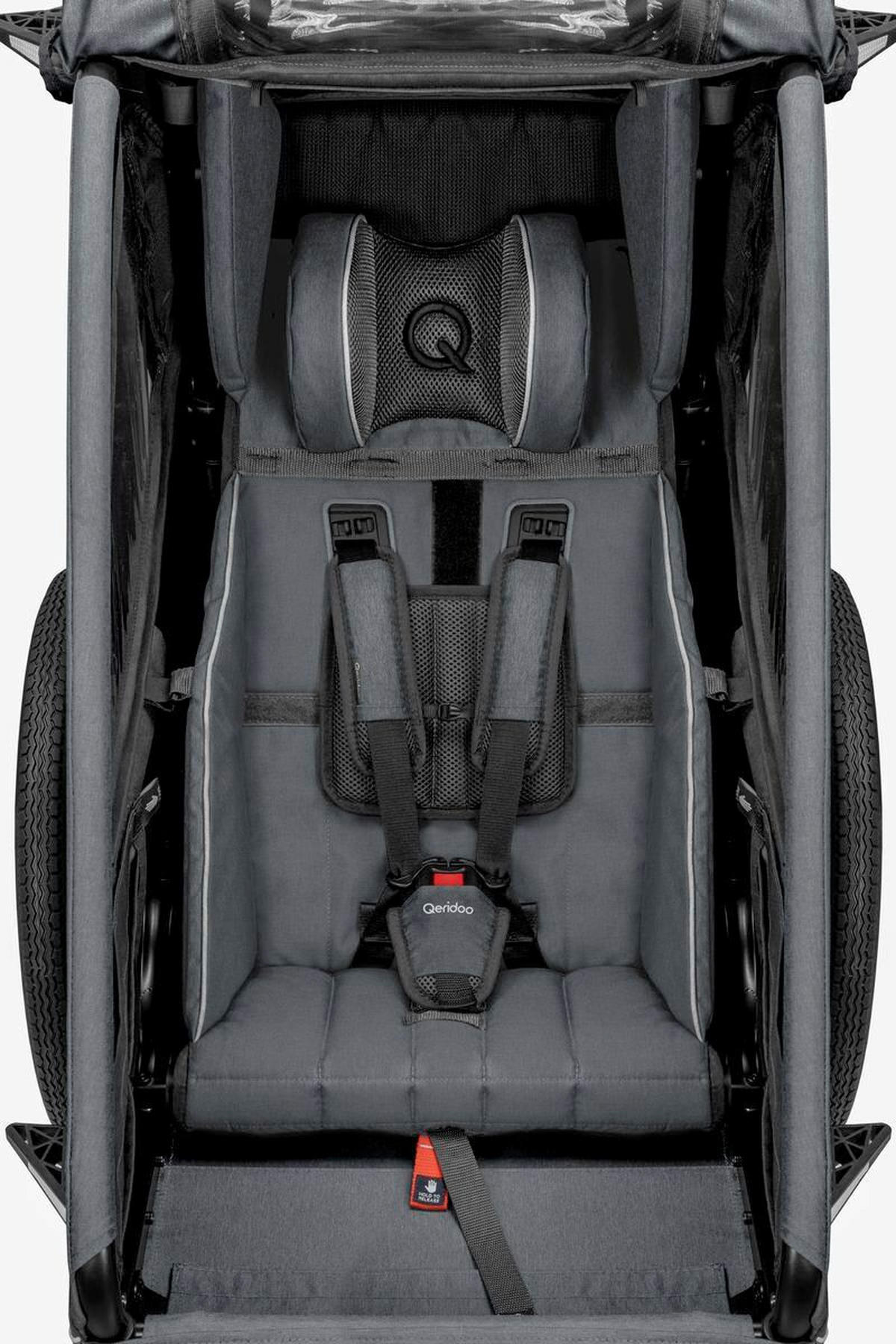 FAHRRADANHÄNGER    - Basics, Kunststoff/Metall (122/67/90cm)