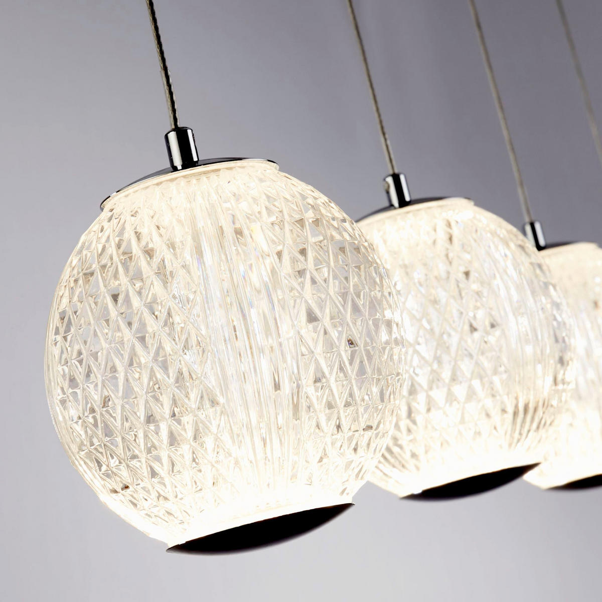 LED-HÄNGLAMPA Allure 100/10/150 cm  - svart/guldfärgad, Design, metall/plast (100/10/150cm)