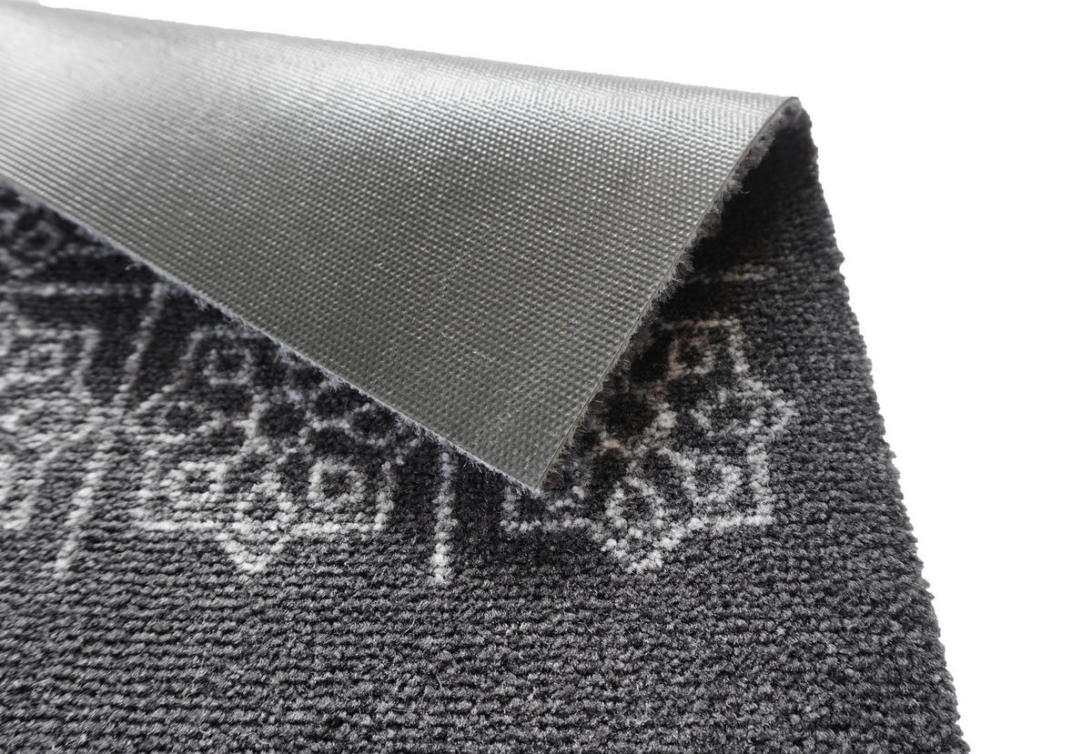 KÜCHENLÄUFER 50/150 cm Miabella Schwarz, Weiß  - Schwarz/Weiß, Design, Textil (50/150cm) - Esposa