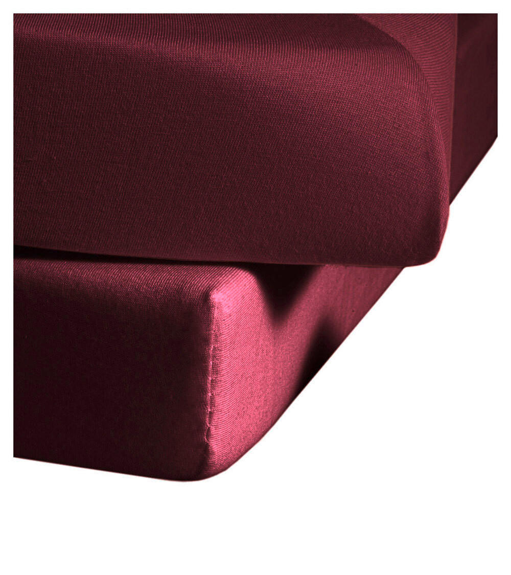 CEARȘAF CU ELASTIC 180/200 cm  - fruct de pădure, Basics, textil (180/200cm)