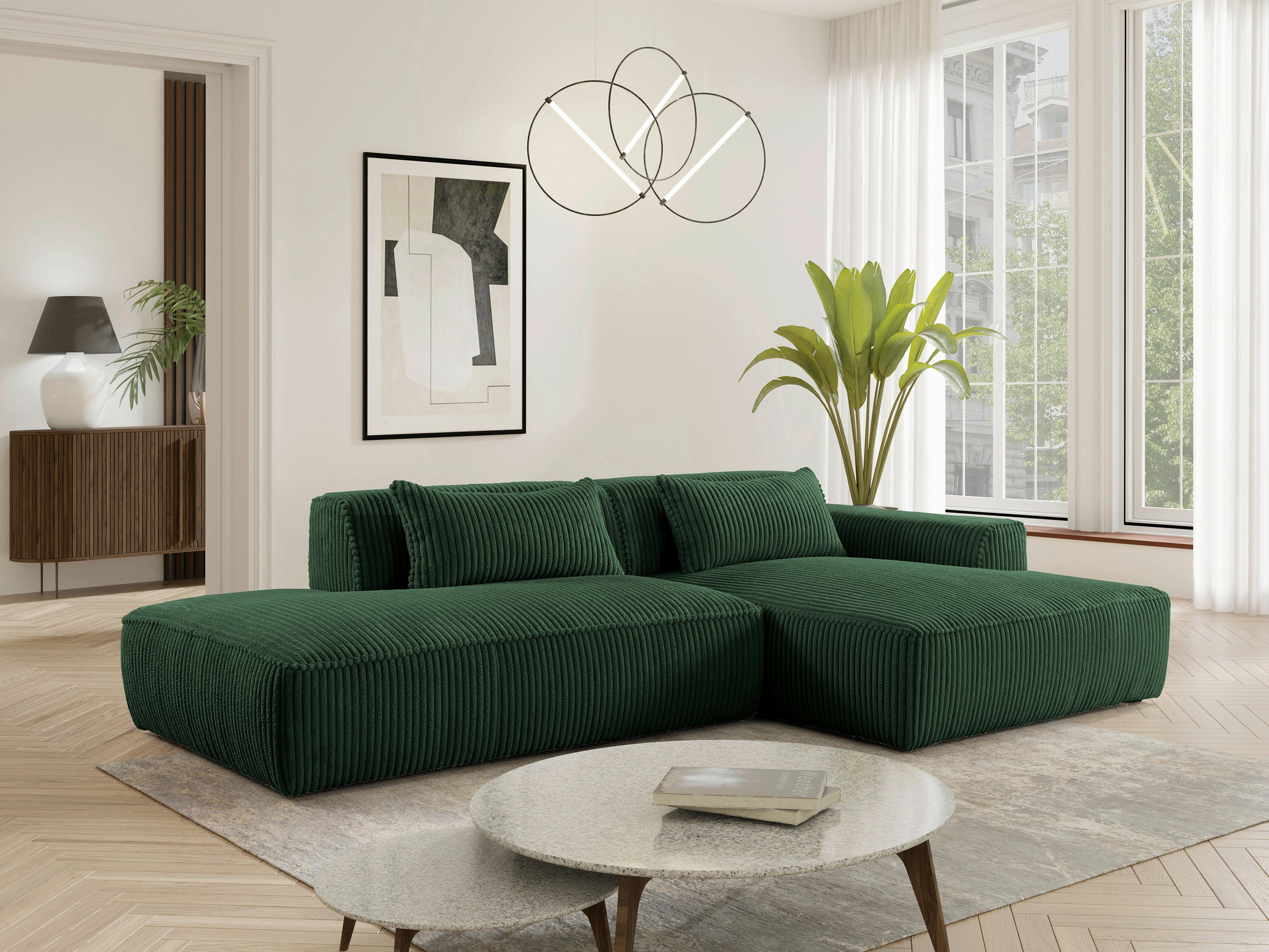 Livetastic ROHOVÁ SEDAČKA, plast, textil, kompozitní dřevo, tmavě zelená