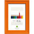 BILDERRAHMEN in Orange - Orange, Basics, Glas/Holz (23,4cm)