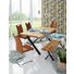 SITZBANK Wildeiche massiv Eichefarben - Eichefarben/Schwarz, LIFESTYLE, Holz/Metall (180/45/40cm) - Carryhome