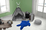 KINDERTEPPICH 68/90 cm Lovely Kids Turtle  - Blau, Basics, Textil (68/90cm)