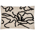 ZIERKISSEN  40/60 cm   - Schwarz/Naturfarben, KONVENTIONELL, Textil (40/60cm) - Esposa