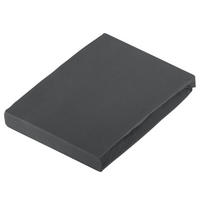 SPANNLEINTUCH 150/200 cm Jersey  - Dunkelgrau/Titanfarben, Basics, Textil (150/200cm) - Novel