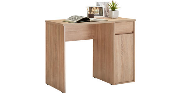 SCHREIBTISCH 50/91,5/75 cm - Eichefarben, KONVENTIONELL, Holzwerkstoff (50/91,5/75cm) - Cantus