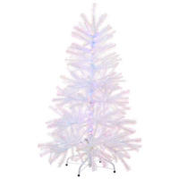 WEIHNACHTSBAUM 180 cm  - Weiß, KONVENTIONELL, Kunststoff/Metall (180cm)
