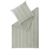 WENDEBETTWÄSCHE E-HarpStripe-F Flanell 135/200 cm  - Hellgrau/Grau, Design, Textil (135/200cm) - Esprit