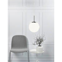 HÄNGELEUCHTE 25/25 cm  - Weiß, Basics, Glas (25/25cm) - Nordlux