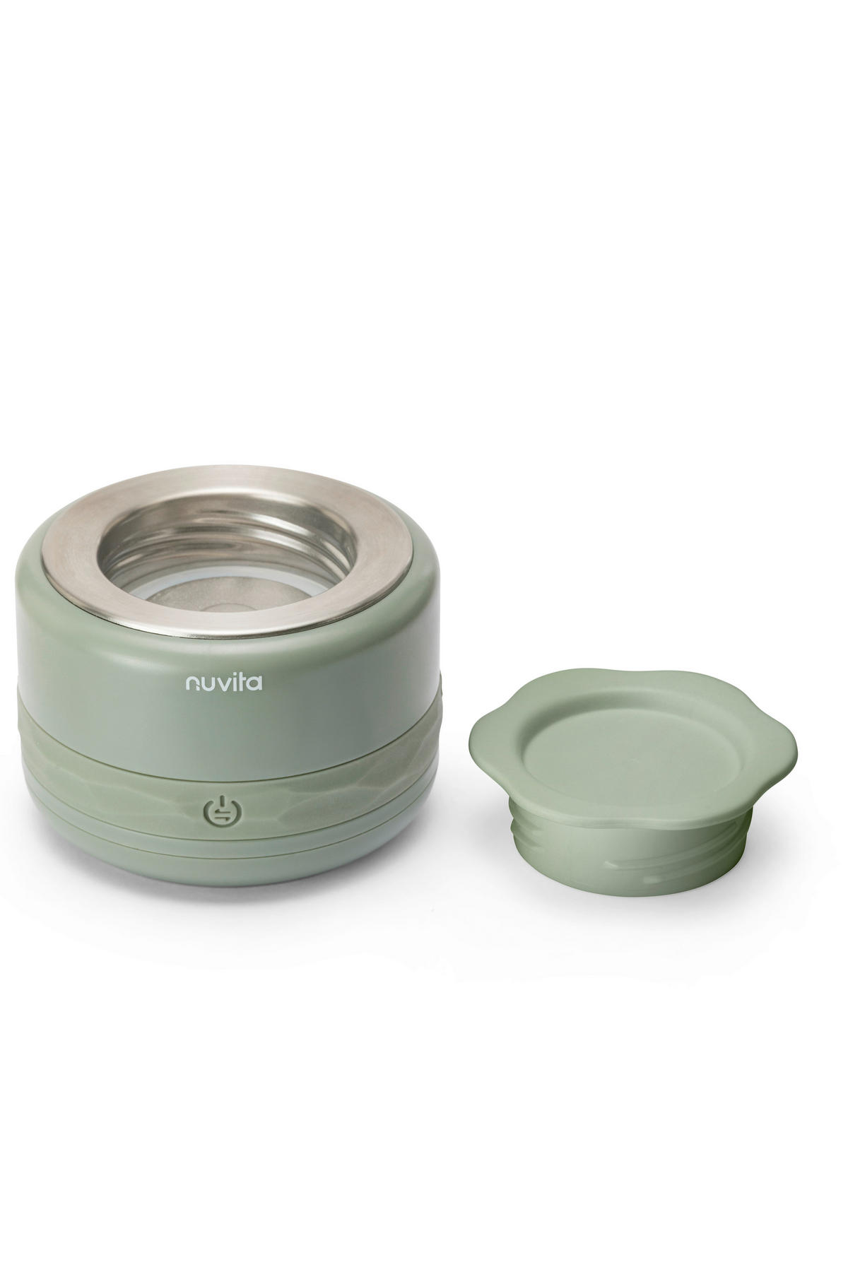 BABYKOSTWÄRMER   - Salbeigrün, Basics, Kunststoff/Metall (10/10/23cm) - Nuvita