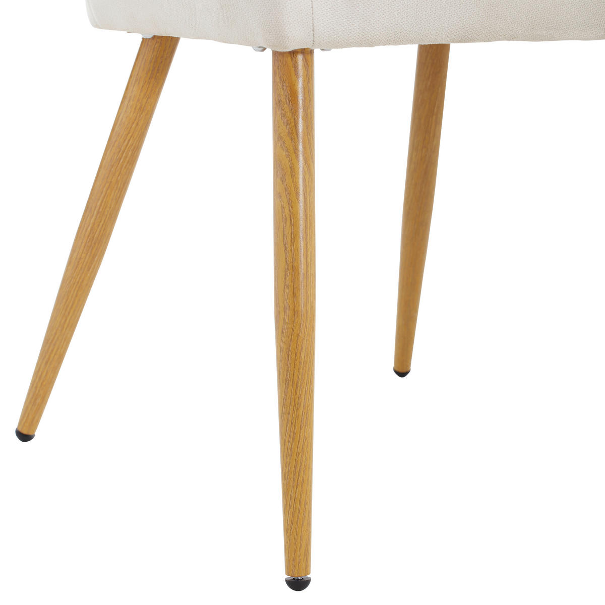 ARMLEHNSTUHL  in Eisen Samt  - Eichefarben/Beige, MODERN, Textil/Metall (57/82/60cm) - MID.YOU