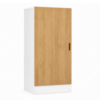 AKTENSCHRANK Weiß, Honigeiche  - Honigeiche/Weiß, MODERN, Holzwerkstoff (52/114/32cm) - MID.YOU