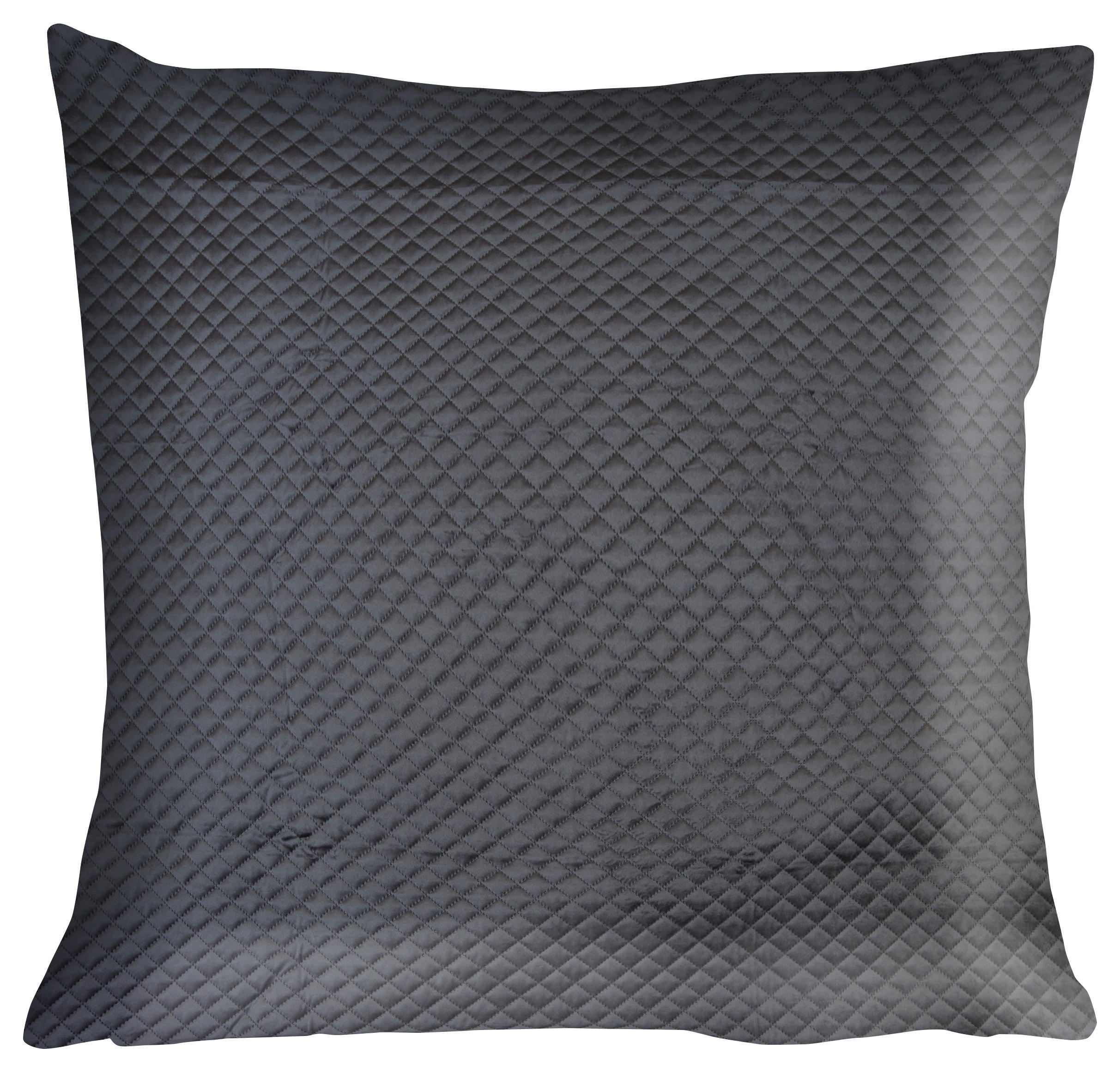 DÍSZPÁRNAHUZAT 45/45 cm  - antracit, Basics, textil (45/45cm) - Novel