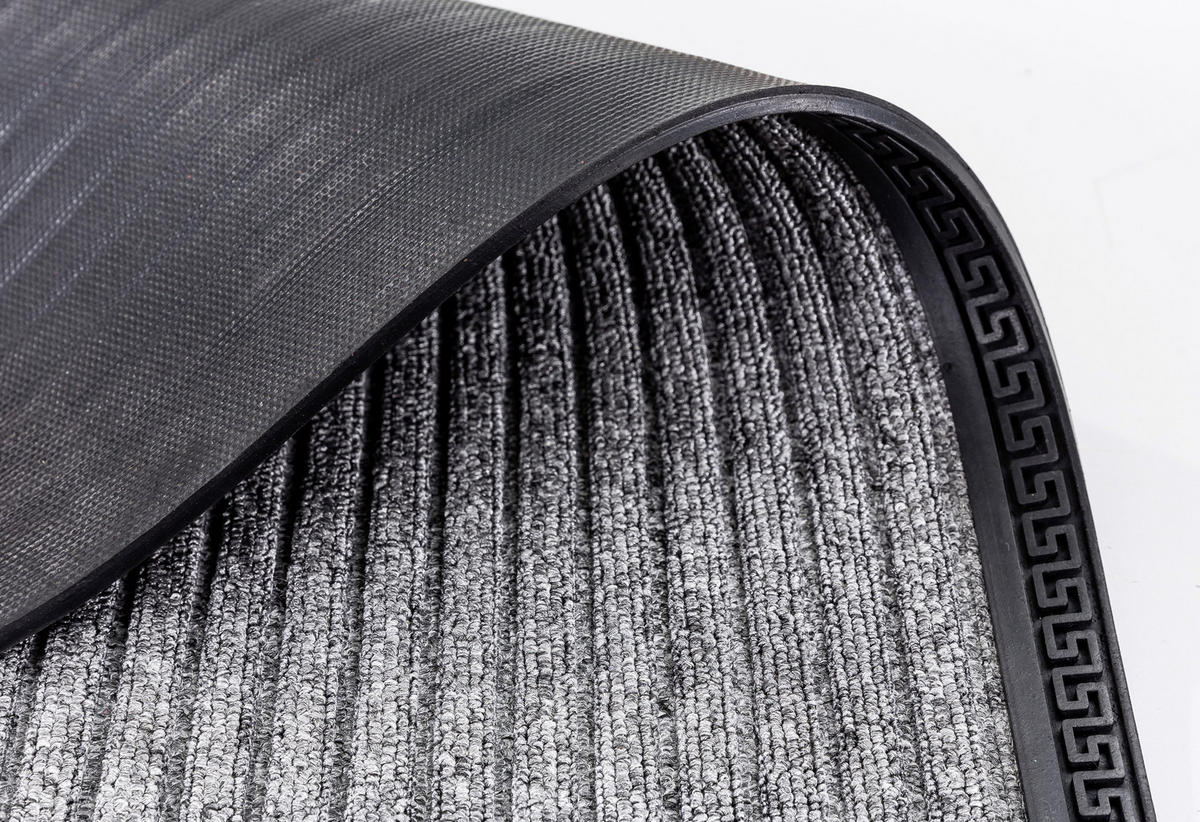 FUßMATTE  40/70 cm  Grau  - Grau, KONVENTIONELL, Textil (40/70cm) - Esposa