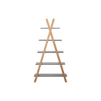 REGAL  90/170/35 cm Grau, Naturfarben  - Naturfarben/Grau, Design, Holz/Holzwerkstoff (90/170/35cm) - Livetastic
